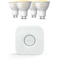 Philips Tuotepaketti: White Ambiance Gu10 + Hue Bridge