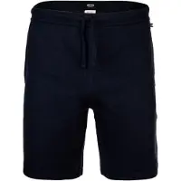 BOSS for man. 50535884 Navy logo embroidered pyjama shorts (M), Homewear, Cotton
