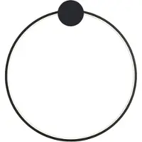 Toolight Led-seinävalaisin App1389-cw Musta 50cm