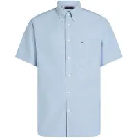 Tommy Hilfiger Heritage Oxford Rf Shirt S/S - Blue - XS