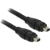 DeLOCK FireWire, 2.0m, Uros/uros, Harmaa, 2 m (82571)