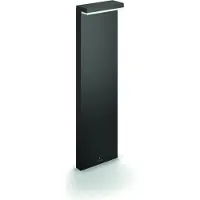 Philips Bustan pylväsvalaisin 3,8W, Seinävalaistus ulkotiloihin, Antrasiitti, Metalli, IP44, Patio, Puutarha, I