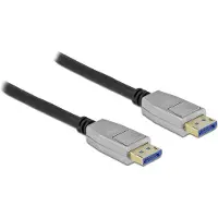 DeLOCK – DisplayPort cable 10K 60 Hz 54 Gbps metal housing 2 m (80266)
