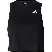Adidas Urheilutoppi musta / valkoinen