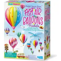 4M KidzMaker DIY setti Mobile, Kuumailmapallot