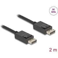 DeLOCK – DisplayPort cable 16K 30 Hz / 8K 60 Hz 40 Gbps 2 m (80493)
