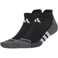 Adidas Urheilusukat 'Performance CLIMACOOL Cushioned Low 3 Pairs' harmaa / vaaleanharmaa / musta / valkoinen