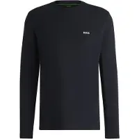 BOSS Long 10256064 Green Pitkähihainen T-paita