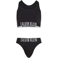 Calvin Klein Bralette Bikini Set - Black - 164-170