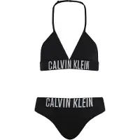 Calvin Klein Triangle Bikini Set - Black - 128-140