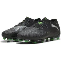 Puma Future 8 Ultimate Matala FG Eclipse - Musta/Viileä vaaleanharmaa/Vihreä - Nurmi (FG), koko 43