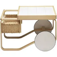 Artek Tarjoiluvaunu 900 koivu/valkoinen