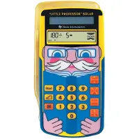 Texas Instruments Little Professor Solar Laskin