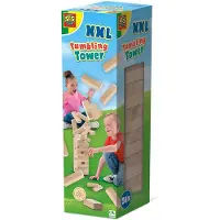 SES Creative Tumbling Torni XXl Multi Multi One Size Ruskea One Size 5+ Years Pojat, Tytöt
