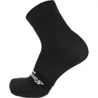 Santini Uci Rainbow High Profile Socks Musta EU 36-39 Mies