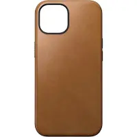 Nomad Modern Leather Case w/MagSafe iPhone 15 - English Tan