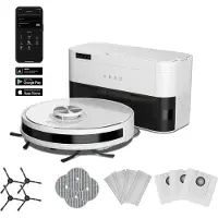 AENO Robot Cleaner w/Dust Collector white 2in1 and dust tank 4000pa 3200mAh battery