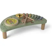 Dantoy Music Station Wood In Gift Box 4 Parts - Multi/patterned - 39.4X21.1X10.5CM