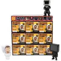 Skibidi Toilet Mystery Figure Collector Series Ass Cdu - Multi/patterned - ONE SIZE