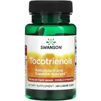 Swanson Health , Tocotrienolit, Kaksinkertainen Voima, 100 mg, 60 Nestemäistä Pillereitä