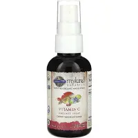 Garden of life Mykind Organics C-vitamiinisuihke, Luomu, Kirsikka-Mandariini - 58 ml