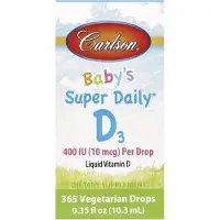 Carlson Labs Baby's Super Daily D3 400 IU – 10,3 ml