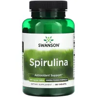 Swanson Health Spirulina 500 mg - 180 tablettia
