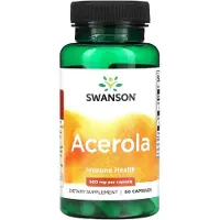 Swanson Health - Acerola 500 mg - 60 kapselia