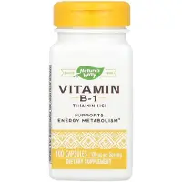 Nature'S Way - B1-vitamiini (100 kapselia)