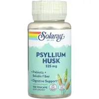 Solaray , Psyllium Husk, 525 mg, 100 Kasvispilleriä