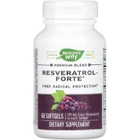 Nature'S Way - Resveratrol Forte (60 pehmeää kapselia)