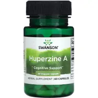 Swanson Health , Huperzyni A, 50 mcg, 60 Pilleriä