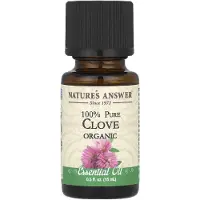 Natures Answer 100% Luomu Neilikka Eteerinen Öljy - 15 ml