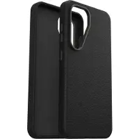 Otterbox Symmetry Cactus Leather suojakuori, Samsung Galaxy S25, musta