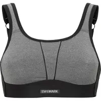 Swegmark Movement Sports Bra Grey Melange/black 95D
