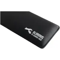 Glorious Full Size Mechanical Keyboard Gaming Wrist Pad/Rest -rannetuki, 430x100x13mm, musta
