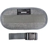 Hippychick Hipseat Förlängningsbälte "Denim Grey" - Grey - ONE SIZE