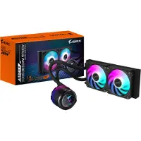 Gigabyte AORUS WATERFORCE X II 240, All-in-one-nesteenjäähdytin, 12 cm, Musta (GP-AORUS WATERFORCE X II 240)