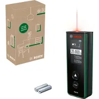Bosch Zamo -laseretäisyysmittari - 3 mm:n tarkkuus - 25 m kantama - USB-ladattava