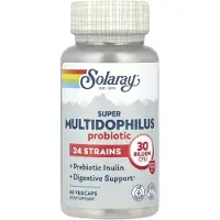 Solaray Super Multidophilus 24 Enzymes And Digestive Aids Kapselit 60 Yksiköt