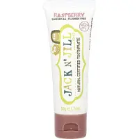 Jack NJill Jack n' Jill, Luonnollinen Hammasharja, 6 kuukautta +, Rasberryn, 1.76 oz (50 g)
