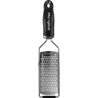 Microplane Gourmet raastinrauta karkea 31 cm Musta