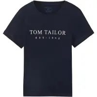 Tom Tailor Logo Print 1041288 Lyhythihainen T-paita