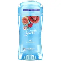 Secret , 48 tuntia selkeä gel deodorantti, Rose, 2,6 oz