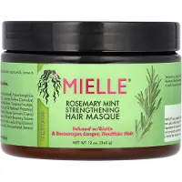 Mielle Organics Mielle Rosemary Mint Strengthening Hair Masque, rosmariinilla ja mintulla - 340 g