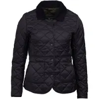 Barbour Deveron Quilt - Black - 40