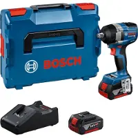 Bosch Iskumutterinväännin GDS 18V-750 C Professional; 18 V; 2x5,0 Ah akku + L-Boxx 136