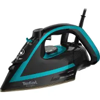 Tefal Puregliss FV8066 Dry &amp; Steam iron Durilium AirGlide Autoclean soleplate 3000 W Black, Blue