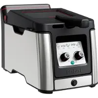 Tefal Clear Duo FR600D , deep fryer (stainless steel/black)
