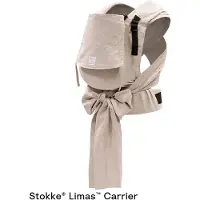 Stokke Limas Plus carrier kantoreppu OCS Floral Beige 4-18kg